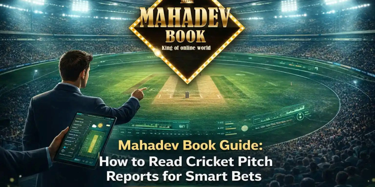 Mahadev Book Guide: Reading Cricket Pitch Reports for Smarter Betting