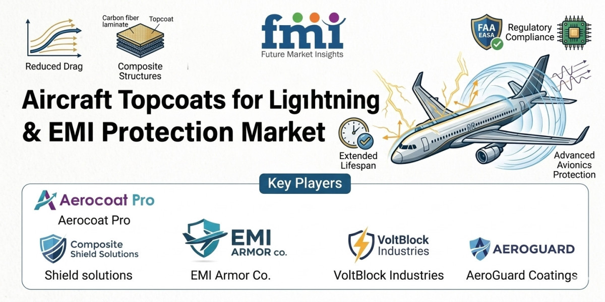 Aircraft Lightning & EMI Protection Topcoat Market to Reach USD 428M by 2036