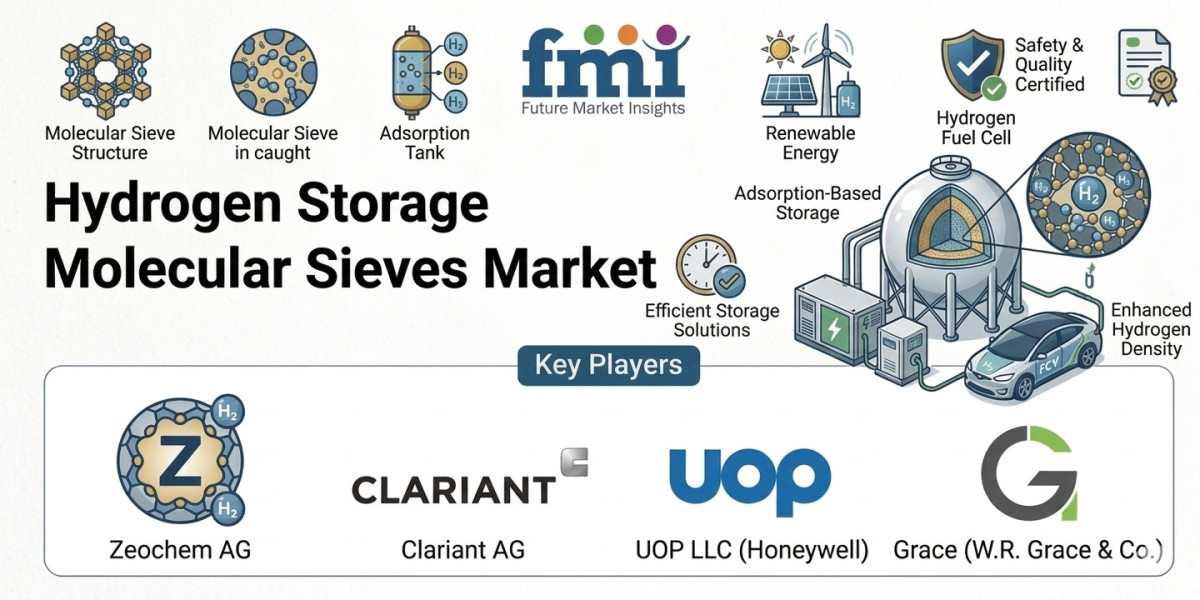 Hydrogen Storage Molecular Sieves Market to Reach USD 7.6 Billion by 2036