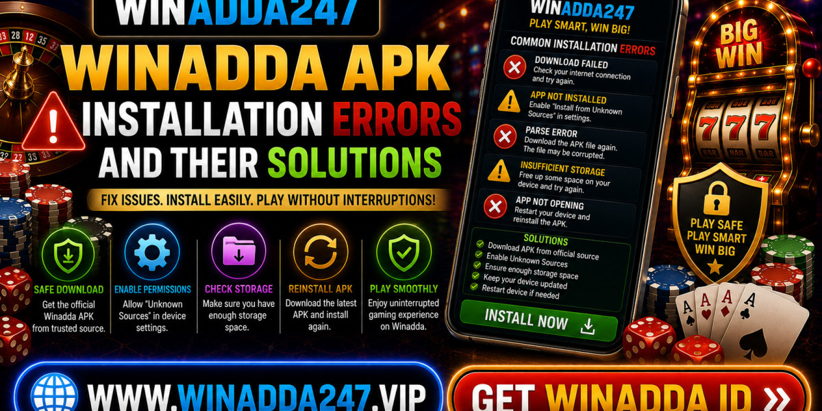 Winadda APK Installation Errors and Their Solutions